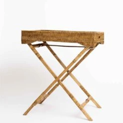 Woven Rattan Butler Tray -Household Items Series 0000s 0000 Rattan Butler Tray 9561 793710