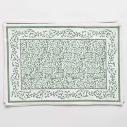 Tapestry Green Placemat | Set Of 4