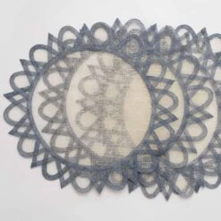 Light Blue Starburst Placemat | Set Of 4