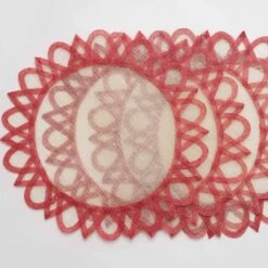 Red Starburst Placemat | Set Of 4