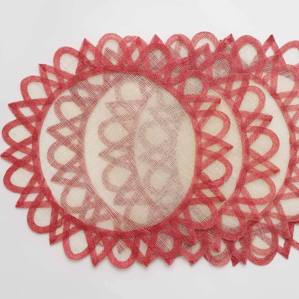 Red Starburst Placemat | Set Of 4 3 Red Starburst Placemat | Set Of 4