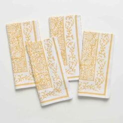 Tapestry Marigold Napkin | Set Of 4
