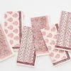India Hicks Home Multi Blush Napkins | Set Of 6 -Household Items Series 0013 IndiaHicks MixNapkinSetBlush 0533 178626