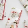 Botanical Garden Linen Napkin | Set Of 4