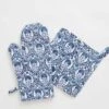Caroline Blue Oven Mitt Set 2 Caroline Blue Oven Mitt Set -Household Items Series 0031 CarolineBlueOvenMittSets 8310 777753