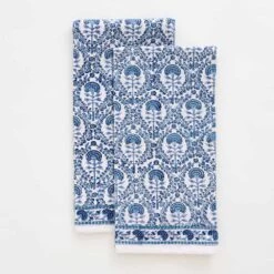 Caroline Blue Tea Towels