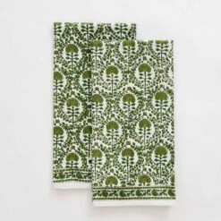 Caroline Green Tea Towels