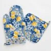 Lemon Grove Oven Mitt Set -Household Items Series 0073 Lemon Grove Oven Mitt Sets 8321 372236
