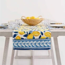 Mod Lemon Table Runner