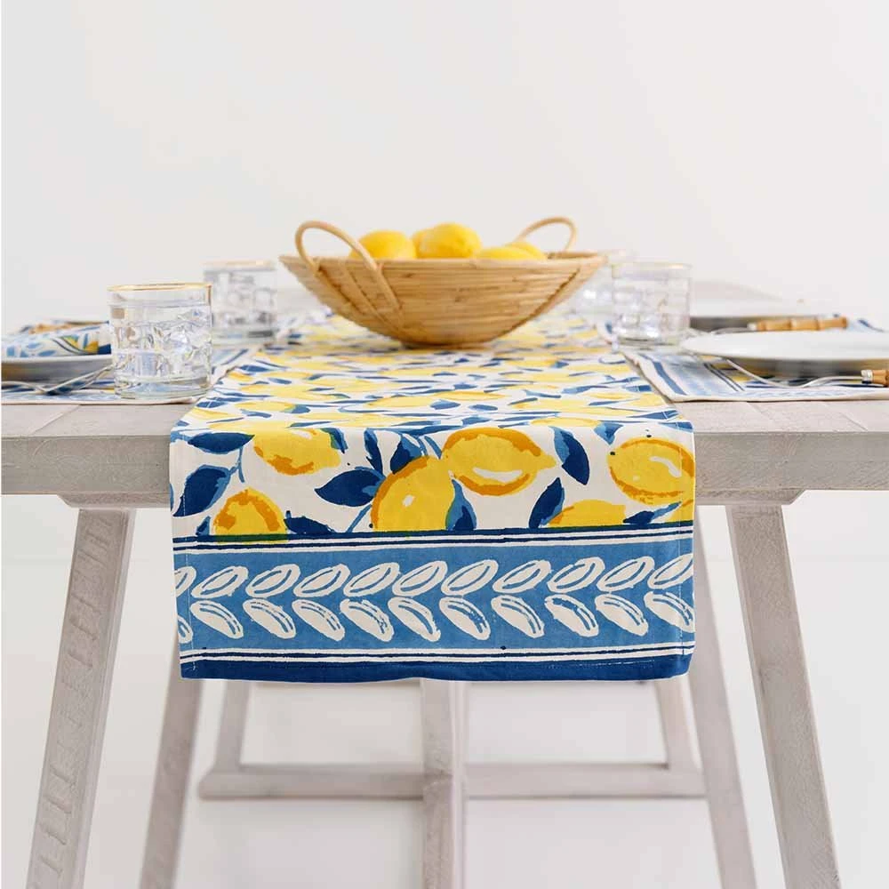 Mod Lemon Table Runner 3 Mod Lemon Table Runner