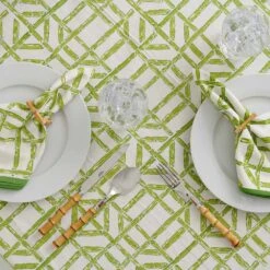 Green Bamboo Tablecloth -Household Items Series 1 22GreenBamboo 7141 jpg 967662