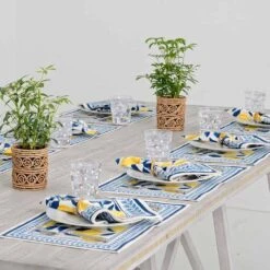 Mod Lemon Placemat | Set Of 4 -Household Items Series 322 0006 ModLemon 6657 jpg 826508