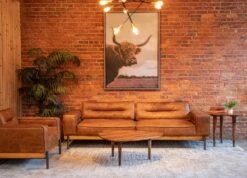 Chiavari Modern Cognac Leather Sofa -Household Items Series 359A0644 a8391551 7dd6 45d2 bbd8 894f00f88b65