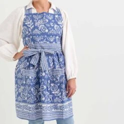 Pomegranate Blue Apron