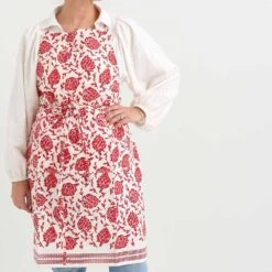 Dancing Artichokes Red Apron