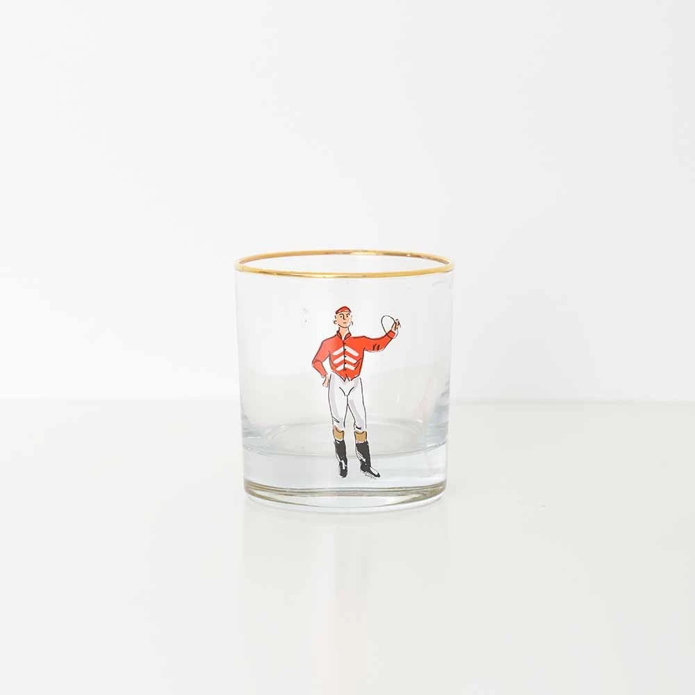 Jockeys Bourbon Glass Mixed Set Of 4 7 Jockeys Bourbon Glass Mixed Set Of 4 - Image 5