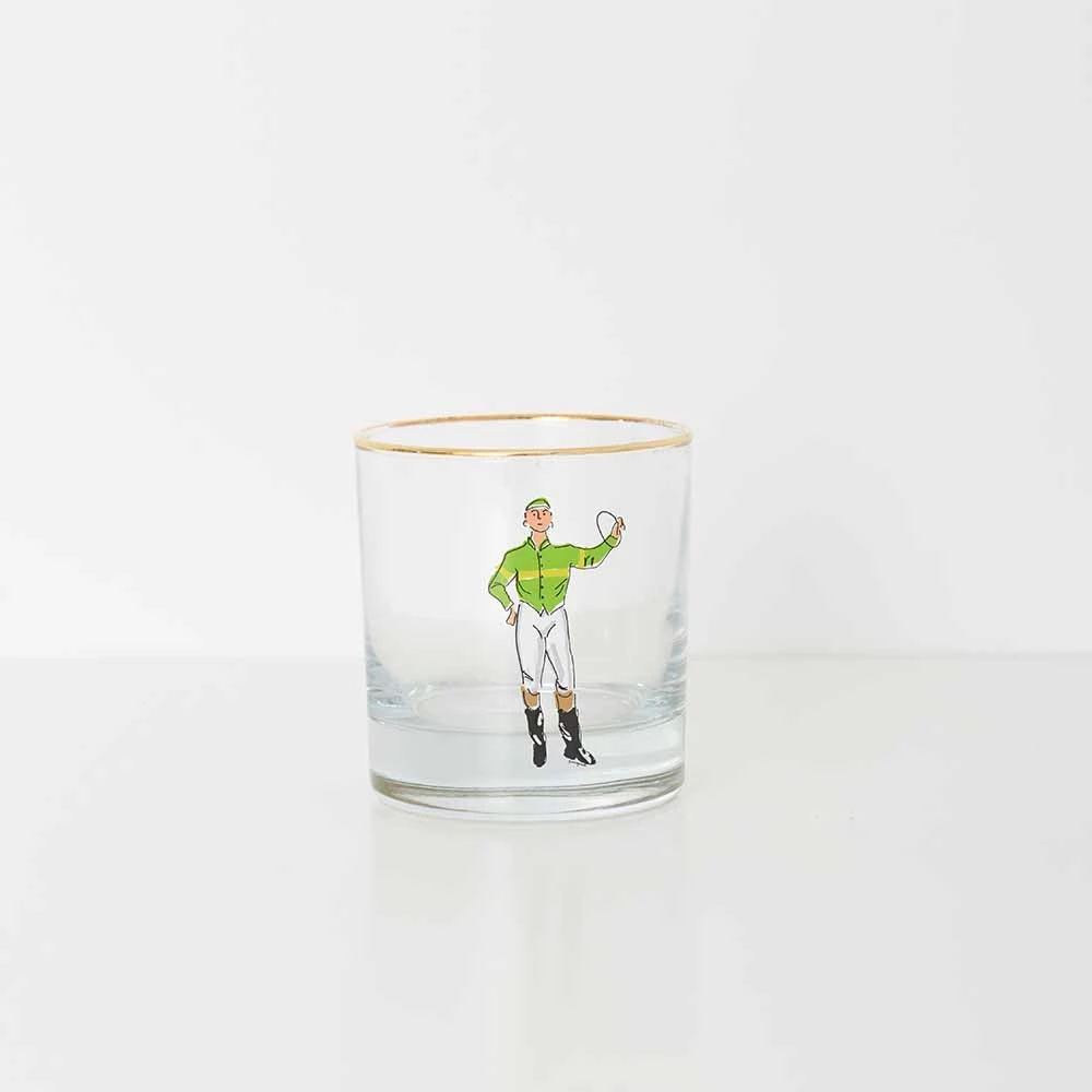 Jockeys Bourbon Glass Mixed Set Of 4 6 Jockeys Bourbon Glass Mixed Set Of 4 - Image 4