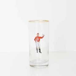 Jockeys Drinking Glasses Mixed Set Of 4 -Household Items Series 422 0011 JockeysDrinkingGlassesDSC 1483 jpg 130663
