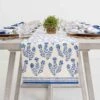 Phlox Blue Table Runner