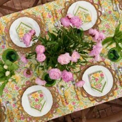 70s Flower Napkin | Set Of 4 -Household Items Series 70sFlower DSC 0511 hr crop 405105