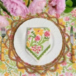 70s Flower Napkin | Set Of 4 -Household Items Series 70sFlower DSC 0514 hr crop 622148