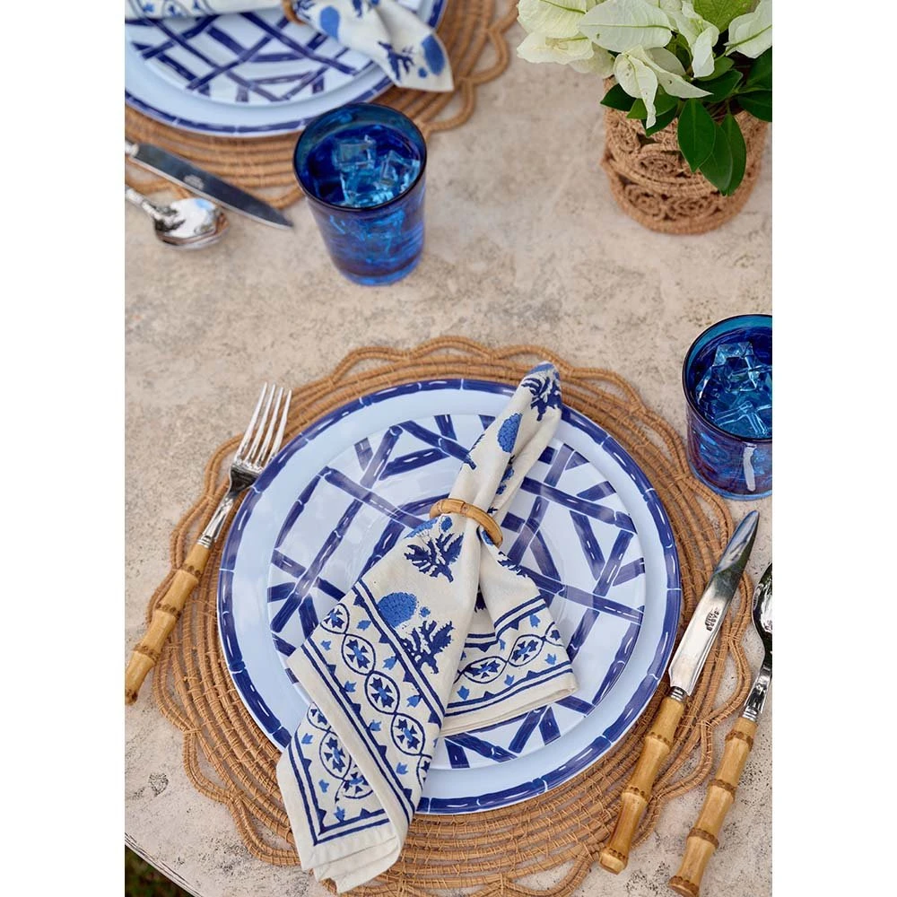 Bamboo Cane Placemat | Set Of 4 6 Bamboo Cane Placemat | Set Of 4 - Image 4
