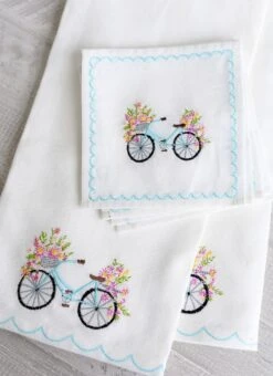 Blossom Bike Tea Towel (Set Of 2) 9 Blossom Bike Tea Towel (Set Of 2) -Household Items Series BikeBlossomCocktailNapkin TeaTowelscopy 6c41c041 5bf6 41cb 83d8 5563a50adcd6 445381