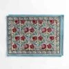 Bohemian Floral Turquoise Placemat | Set Of 4