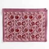 Bohemian Floral Lavender & Rose Placemat | Set Of 4