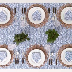Caroline Blue Tablecloth 14 Caroline Blue Tablecloth -Household Items Series CarolineBlue 0011 CarolineBlueDSC 1068 415895