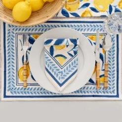 Mod Lemon Placemat | Set Of 4