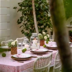 Tapestry Persimmon Tablecloth -Household Items Series DSC 6321 450325