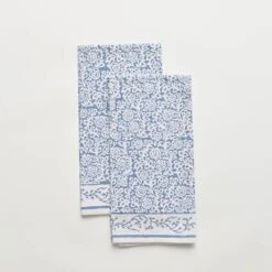 Tapestry Blue Tea Towels