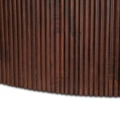 Positano 52" Mango Wood And White Marble Coffee Table -Household Items Series FAM CT52WM dt2