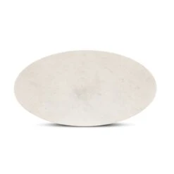 Positano 52" Mango Wood And White Marble Coffee Table -Household Items Series FAM CT52WM dt4