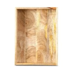 San Antonio 12" Mango Wood, Iron, And Cognac Leather Side Table 12 San Antonio 12" Mango Wood, Iron, And Cognac Leather Side Table -Household Items Series FAU ST12NA dt3