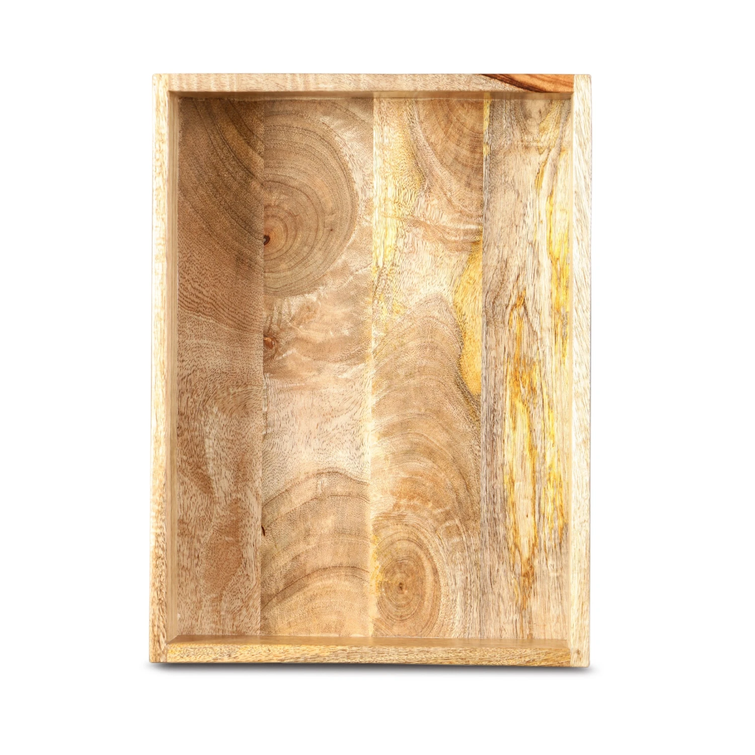 San Antonio 12" Mango Wood, Iron, And Cognac Leather Side Table 7 San Antonio 12" Mango Wood, Iron, And Cognac Leather Side Table - Image 5