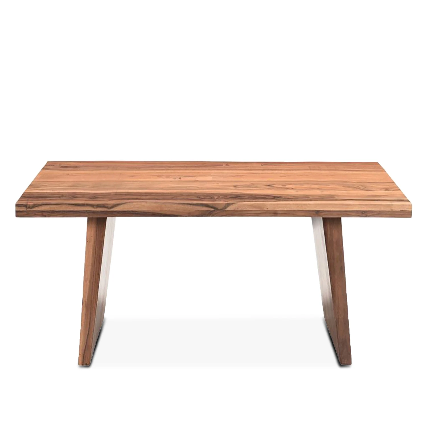 Madrid Modern Natural Teak Wood Coffee Table 3 Madrid Modern Natural Teak Wood Coffee Table