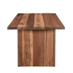 Madrid Modern Natural Teak Wood Dining Table 14 Madrid Modern Natural Teak Wood Dining Table -Household Items Series FBC DT80NT sd1