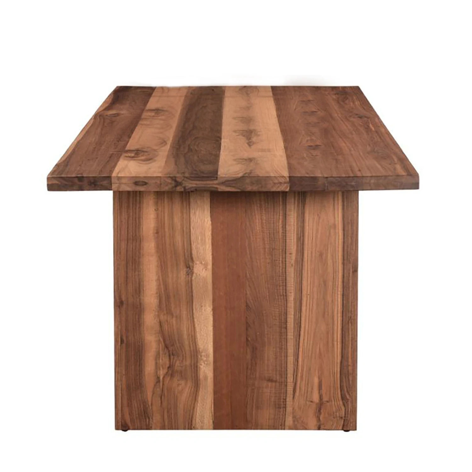 Madrid Modern Natural Teak Wood Dining Table 8 Madrid Modern Natural Teak Wood Dining Table - Image 6