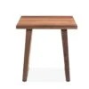 Madrid Modern Natural Teak Wood Side Table -Household Items Series FBC ST24NT