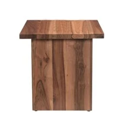 Madrid Modern Natural Teak Wood Side Table -Household Items Series FBC ST24NT sd1