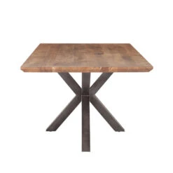 Basel 88" Smoked Acacia Wood Dining Table 13 Basel 88" Smoked Acacia Wood Dining Table -Household Items Series FBR DT88SA sd1