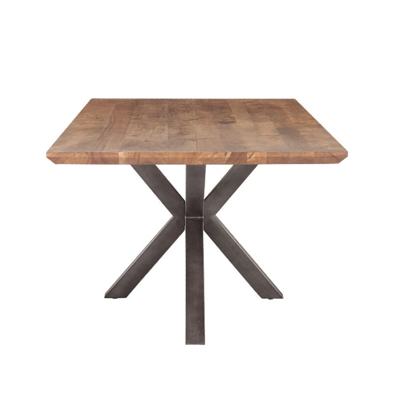 Basel 88" Smoked Acacia Wood Dining Table 8 Basel 88" Smoked Acacia Wood Dining Table - Image 6