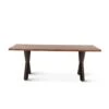Elliston 80" Live Edge Sheesham Wood And Iron Dining Table 2 Elliston 80" Live Edge Sheesham Wood And Iron Dining Table -Household Items Series FBS DT80NA