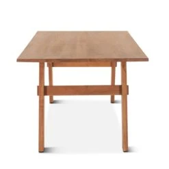 Kyoto 79" Modern Dining Table Nutmeg -Household Items Series FCE DT79RW sd1