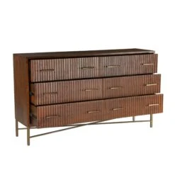 Manhattan Mid-Century Modern Dresser -Household Items Series FCS DR69HB dt2