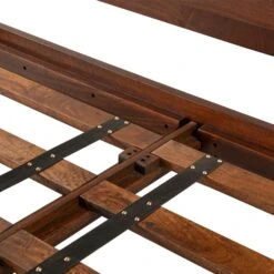 Manhattan Mid-Century Modern Platform Bed -Household Items Series FCS PBKHB dt2