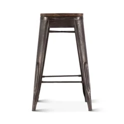 Rustic Revival Industrial Modern Counter Stool -Household Items Series FEI BST sd1
