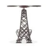 Rustic Revival Eiffel Tower Industrial Bistro Table -Household Items Series FEI BT32 sd2